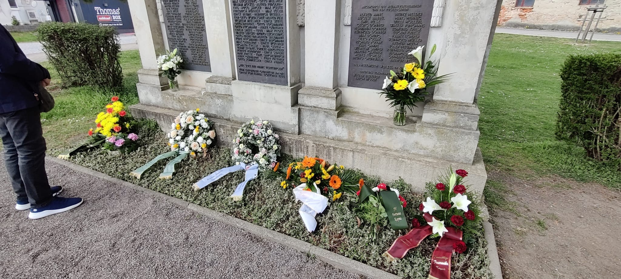 Kranzniederlegung – 80. Jahre Kriegsende